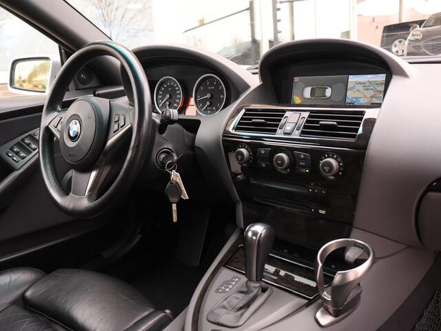BMW 6-Serie Cabrio 645Ci 8-CILINDER 333 PK AUT. TOP STAAT + 20 INCH | LEDER | SPORSTOELEN | MEMORY | LAPTIMER