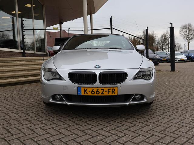 BMW 6-Serie Cabrio 645Ci 8-CILINDER 333 PK AUT. TOP STAAT + 20 INCH | LEDER | SPORSTOELEN | MEMORY | LAPTIMER