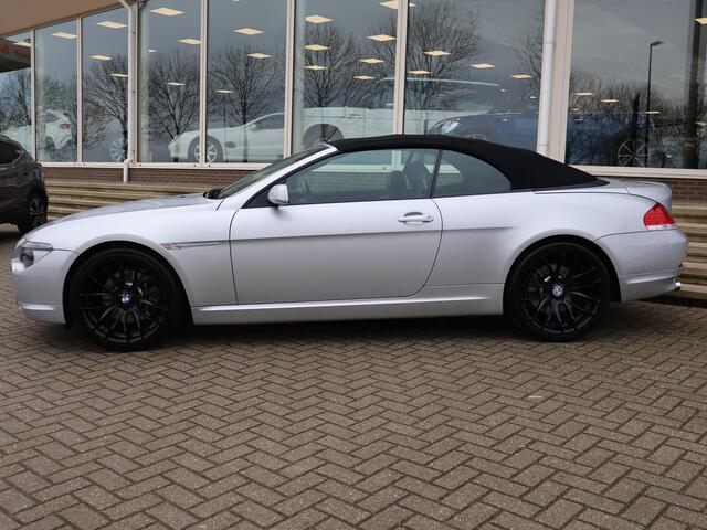 BMW 6-Serie Cabrio 645Ci 8-CILINDER 333 PK AUT. TOP STAAT + 20 INCH | LEDER | SPORSTOELEN | MEMORY | LAPTIMER
