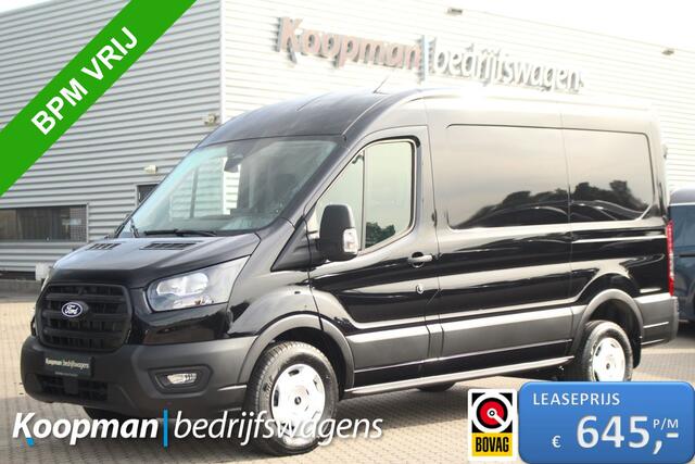 Ford Transit 350 2.0TDCI 165pk L2H2 Trend | Automaat | 2800kg trekgewicht | Carplay/Android | Camera | Cruise | Sync 4 13 | Lease 645,- p/m