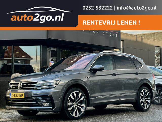 Volkswagen Tiguan 9x AllSpace 7Prs / Tiguan 1.5 TSI R-Line AUT in de Mooiste Uitvoeringen 