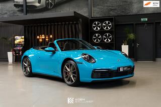 PORSCHE 911 Cabrio 992 3.0 Carrera S (2020, NL) 42.936km, achteras sturing, Sport Chrono, sportuitlaat, 18-weg