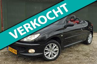 PEUGEOT 206 CC 1.6-16V/CABRIO/LEDER/NEDERLANDSE AUTO/NAP/LMV/