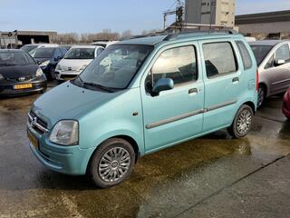 OPEL AGILA 1.2-16V Color Edition, APK TOT 13-12-2026, STUURBEKRACHTIGING, ELEK-RAMEN, RADIO-CD, DAKRAILS, CENT-VERGRENDELING, TREKHAAK