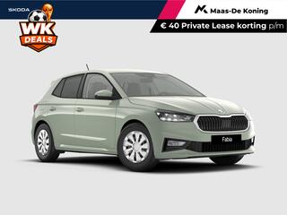 SKODA FABIA Selection 1.0 TSI 85 kW / 115 PK Hatchback 7 versn Timiano green | Trekhaak afneembaar | 1000,- inruilbonus