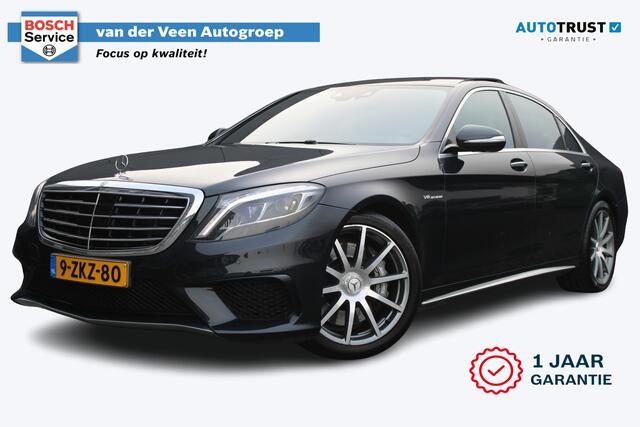 Mercedes-Benz S-Klasse AMG 63 4Matic Lang 585PK | Drivers Package | Burmester | Panoramadak | Nachtzicht | Soft-Close | Virtual Cockpit | 360 Camera | Adaptieve cru