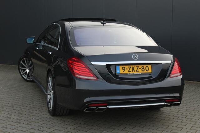 Mercedes-Benz S-Klasse AMG 63 4Matic Lang 585PK | Drivers Package | Burmester | Panoramadak | Nachtzicht | Soft-Close | Virtual Cockpit | 360 Camera | Adaptieve cru