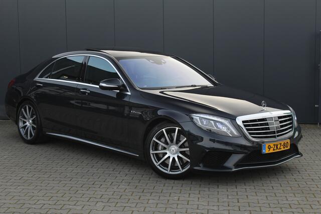 Mercedes-Benz S-Klasse AMG 63 4Matic Lang 585PK | Drivers Package | Burmester | Panoramadak | Nachtzicht | Soft-Close | Virtual Cockpit | 360 Camera | Adaptieve cru