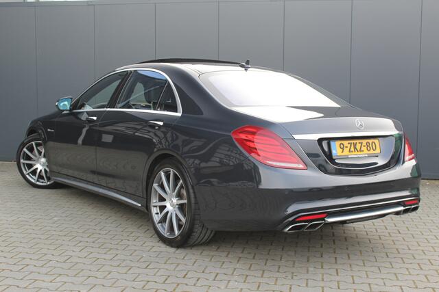 Mercedes-Benz S-Klasse AMG 63 4Matic Lang 585PK | Drivers Package | Burmester | Panoramadak | Nachtzicht | Soft-Close | Virtual Cockpit | 360 Camera | Adaptieve cru