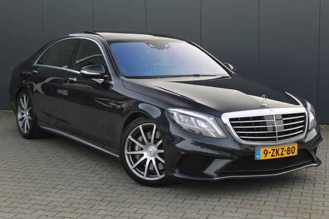 Mercedes-Benz S-Klasse AMG 63 4Matic Lang 585PK | Drivers Package | Burmester | Panoramadak | Nachtzicht | Soft-Close | Virtual Cockpit | 360 Camera | Adaptieve cru