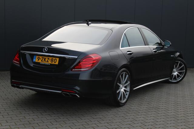 Mercedes-Benz S-Klasse AMG 63 4Matic Lang 585PK | Drivers Package | Burmester | Panoramadak | Nachtzicht | Soft-Close | Virtual Cockpit | 360 Camera | Adaptieve cru
