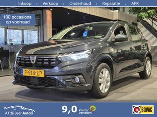 DACIA SANDERO 1.0 TCe 90 Comfort Als nieuw | Android-auto | Navi | Cruise| Sensoren
