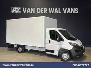 PEUGEOT BOXER 2.2 BlueHDi 141pk Bakwagen 436cm Lang Laadklep Euro6 Airco | Cruisecontrol | 955kg laadvermogen Bijrijdersbank