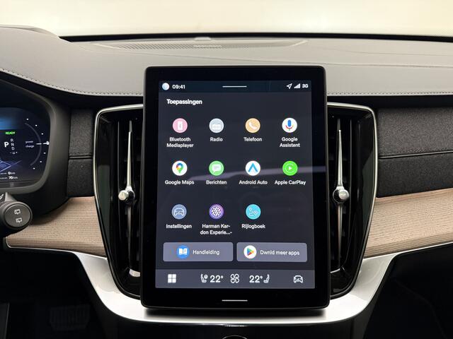 Volvo XC90 T8 455pk AWD Ultra Dark / �7500,- voordeel korting /  / DIRECT LEVERBAAR / MY26 / Luchtvering / El. Trekhaak / Getint glas /