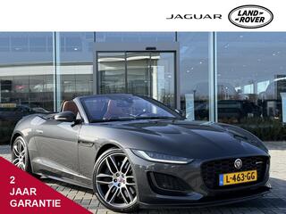 JAGUAR F-TYPE Convertible P450 RWD R-Dynamic | Black Pack | Cognac (Tan) Leder | Origineel Nederlandse Auto |