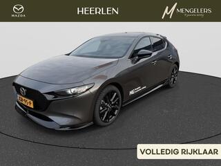 MAZDA 3 2.0 e-SkyActiv-X M Hybrid 186 Nagisa | Rijklaar | Aero Pakket | All Season banden | BOSE |