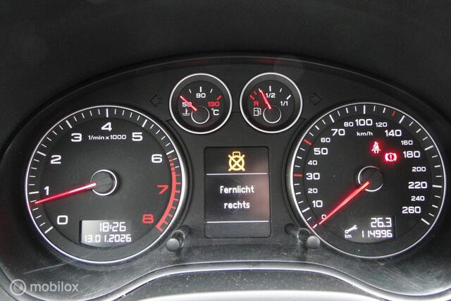 Audi A3 SPORTBACK 1.4 TFSI , schakel, benzine, 114996 km