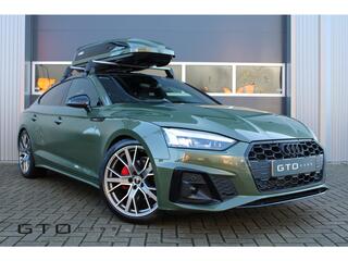AUDI A5 Sportback 40 TFSI S Edition; District Green/Bang & Olufsen/Pano/