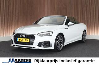 AUDI A5 Cabriolet 35 TFSI 150pk S edition Nekverwarming Stoelverwarming Leder Virtual Cockpit Matrix Led 2x S-Line