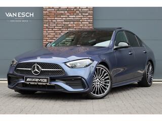 MERCEDES-BENZ C-KLASSE 220 d AMG Line | Panoramadak | Surround Camera | Memory | Digital Light | Advanced Sound System | HUD | Keyless Go | Verwarmd Stuurwiel | Augmented Reality |