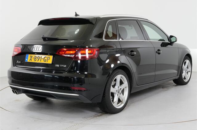 Audi A3 SPORTBACK 35 TFSI CoD Design Pro Line Plus | Trekhaak | Stl. verw. | Climate | PDC | LED |