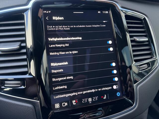 Volvo XC90 2.0 T8 Recharge AWD Ultimate Bright 7p. [Luchtvering | H&K | HUD | Memory | 360 camera]