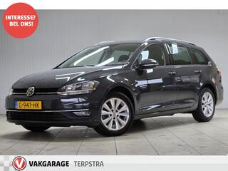 VOLKSWAGEN GOLF Variant 1.0 TSI Comfortline Business/ Trekhaak/ Camera/ 16'' LMV/ Apple + Android/ DAB+/ Navi/ Massage-Stoel/ Adaptive Cruise/ PDC V+A/ Stoelverw./ DAB+/ Navi/ Bluetooth/ Multi. LEDER. Stuur/ Mistl./ Dakrails.