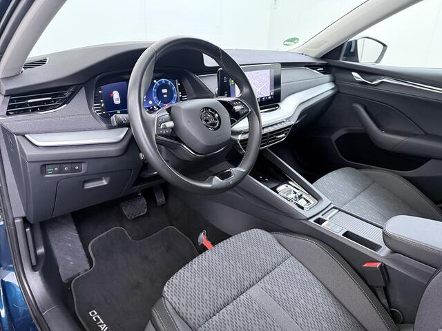 Skoda Octavia e-TSI AUT Trekhaak Adap.Cruise Camera Navi Ecc Apple Carplay Android Auto Virtual Cockpit Business Edition Plus Elek.Achterklep Stoelverwarmin