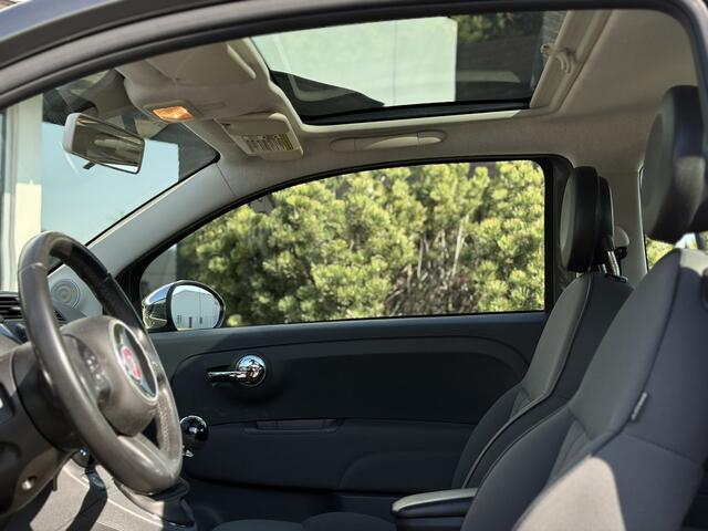 Fiat 500 0.9 TwinAir Lounge | Pano, Cruise, Afn. Trekhaak, Airco, El. Ramen, Bluetooth, El. Spiegels | NAP |