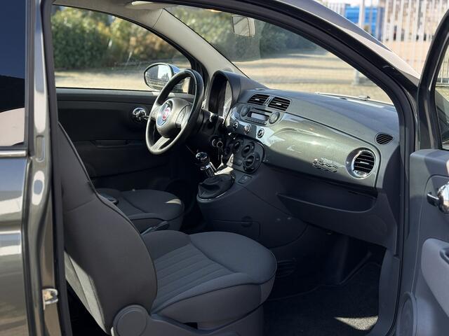 Fiat 500 0.9 TwinAir Lounge | Pano, Cruise, Afn. Trekhaak, Airco, El. Ramen, Bluetooth, El. Spiegels | NAP |