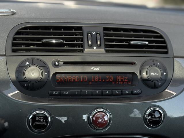 Fiat 500 0.9 TwinAir Lounge | Pano, Cruise, Afn. Trekhaak, Airco, El. Ramen, Bluetooth, El. Spiegels | NAP |