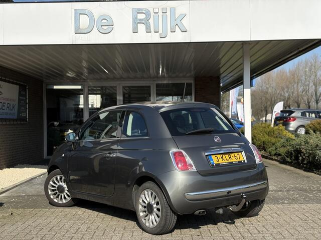 Fiat 500 0.9 TwinAir Lounge | Pano, Cruise, Afn. Trekhaak, Airco, El. Ramen, Bluetooth, El. Spiegels | NAP |