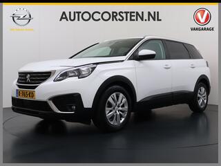 PEUGEOT 5008 T 131PK Automaat 7-Persoons Navi 360�Camera Apple Carplay Android Ecc Cruise Control Pdc Blue Executive Avantage Privacy Glas Lmv Isofix Led Regen-Lichtsensor Verkeersbord detectie Dealeronderhouden Origineel Nederlandse Auto 7 Zitter
