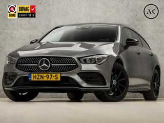 MERCEDES-BENZ CLA-KLASSE 250 e AMG Sport 218Pk Automaat (APPLE CARPLAY, SFEERVERLICHTING, BURMESTER, GETINT GLAS, CAMERA, LEDER/ALCANTARA, STOELVERWARMING, WIDESCREEN, NIEUWSTAAT)