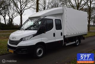 IVECO DAILY 35S18D 3.0 180pk |Open Laadbak met huif | Dubbele Cabine | wb410 DC