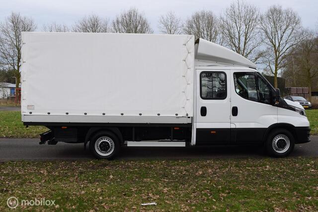 Iveco Daily 35S18D 3.0 180pk |Open Laadbak met huif | Dubbele Cabine | wb410 DC