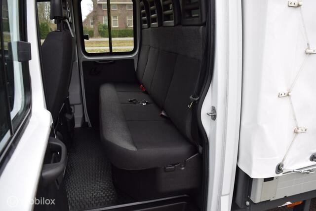 Iveco Daily 35S18D 3.0 180pk |Open Laadbak met huif | Dubbele Cabine | wb410 DC