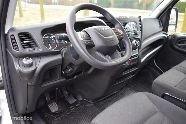 Iveco Daily 35S18D 3.0 180pk |Open Laadbak met huif | Dubbele Cabine | wb410 DC