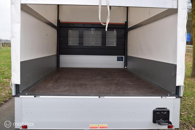 Iveco Daily 35S18D 3.0 180pk |Open Laadbak met huif | Dubbele Cabine | wb410 DC
