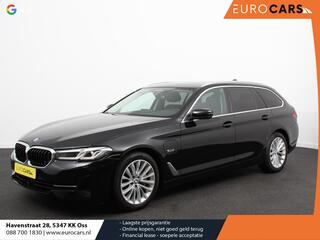 BMW 5-SERIE Touring 530e Business PHEV AUTOMAAT Adaptieve cruise control LED Leder Navigatie Stoelverwarming Achteruitrijcamera Sfeerverlichting Lane assist Climate control Apple Carplay/ Android Auto
