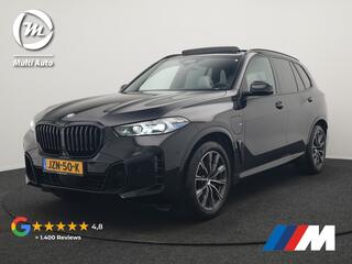 BMW X5 xDrive50e M Sport PHEV 490pk Dealer O.H. | Panodak | Luchtvering | Adaptive Cruise | Head Up | 360 Camera | Harman / Kardon | Lederen Sportstoelen Memory & Verwarmd | Sfeerverlichting | Apple Carplay | Keyless | Blis | 20