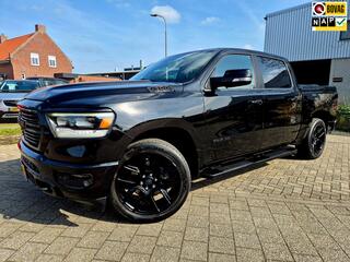 DODGE 1500 Ram 5.7 V8 401PK 4x4 Crew Cab Big Horn + Nieuw model|NAP|OH historie|Panorama|LED|Leder|Trekhaak|Camera|PDC|Navi|Alpine
