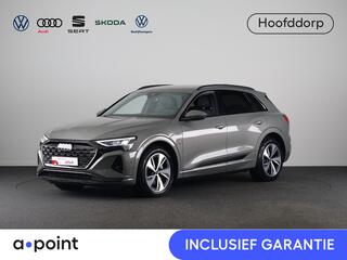 Audi Q8 e-tron 50 quattro Edition 95 kWh 340pk | SOH 96% | Lederen bekleding | | 20 inch lichtmetalen velgen | Elektrisch verstelbare voorstoelen met geheu