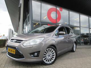 FORD GRAND C-MAX 1.6 EcoBoost Titanium | 1E EIGENAAR | VIERSEIZOENEN BANDEN || TREKHAAK | PANORAMADAK |