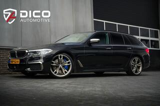 BMW 5-SERIE Touring M550d 400pk xDrive High Executive M-Sportpakket /BTW-Auto/ Led-Koplamp/ Leder/ Sport-Stoelen/ Stoel.Verw/ Head-Up/ Keyless/ Harman&Kardon/ 360-Camera/ 20'' LMV