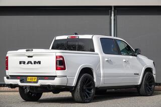 DODGE 1500 Ram 5.7 V8 401Pk 4x4 Crew Cab | Laramie | 360� Camera | Panoramadak | Treeplanken | Trekhaak | 22'' | Ivory White