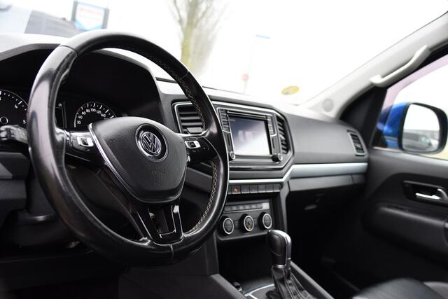 Volkswagen Amarok 3.0 V6 TDI 4Motion DC Highline Camera, Cruise, Carplay, Stoelverwarming, Leder, LED, 4x4, Automaat, 225pk, 3300kg Trekhaak, Uniek