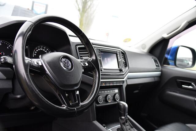 Volkswagen Amarok 3.0 V6 TDI 4Motion DC Highline Camera, Cruise, Carplay, Stoelverwarming, Leder, LED, 4x4, Automaat, 225pk, 3300kg Trekhaak, Uniek