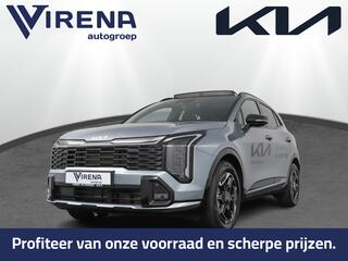 KIA SPORTAGE 1.6 T-GDi Hybrid GT-Line - Stoel/stuur verwarming - Schuif/kanteldak - LED verlichting - Head up Display - Keyless entry/start - 18'' lichtmetalen velgen - Fabrieksgarantie tot 09-2032