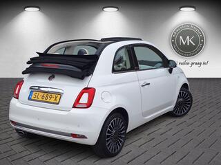 FIAT 500 0.9 TwinAir Lounge Cabrio, Airco, Navigatie, Bluetooth, 2e Eigenaar!!